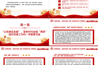 2025加强新时代“两新”组织党建工作PPT党政风新时代党的基层组织建设专题党课免费下载