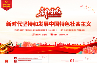 习近平新时代党课PPT