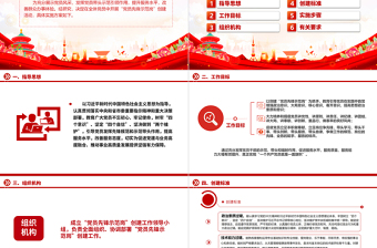 2025大气简洁党员先锋示范岗创建活动方案PPT红色大气党员先锋岗工作目标及创建标准课件免费下载