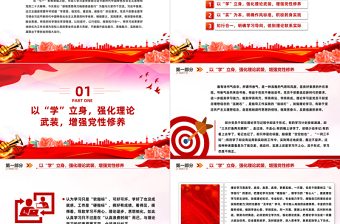 2025感悟思想伟力砥砺奋进前行党课PPT习近平新时代中国特色社会主义思想主题教育专题党课课件免费下载