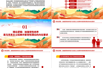 2025优质党性修养PPT全面加强党员的党性修养推进全面从严治党向纵深发展专题党课免费下载