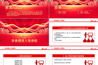 2025精美时尚推优入党工作PPT加强和规范推优入党工作流程课件免费下载