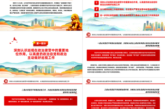 2025红色精美公安巡视工作PPT红色大气深化政治巡视全面从严管党治警新思想微宣讲课件免费下载