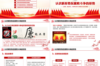 2025极简风坚持廉洁从业PPT创意党政风增强党员领导干部拒腐防变的能力培训课件免费下载