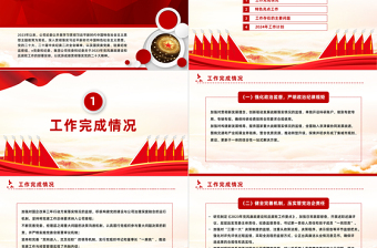 2025精品国有企业纪委工作汇报PPT大气简洁纪检监察总结模板免费下载
