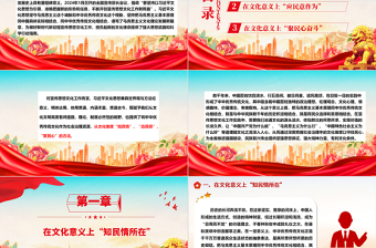 2025红色精美深度把握社会治理中的文化维度以守住民心ppt大气党政深入学习领会习近平文化思想微党课免费下载