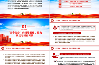 2025红色党政风深入学习三个务必”的时代价值与重大意义PPT党政风学习教育党课课件模板免费下载