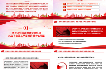 2025加强党的政治建设PPT党建风全面从严治专题课件免费下载