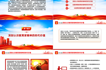 2025大气精美教师队伍高质量发展离不开教育家精神PPT大力弘扬教育家精神课件免费下载