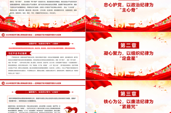 2025坚持挺纪于前时刻遵守党的六大纪律PPT党纪学习教育课件免费下载
