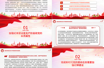 2025红色党政风把党的纪律建设摆在更加突出位置免费下载