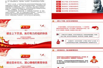 2025如何进一步健全全面从严治党体系PPT党政风新时代党的建设党课免费下载
