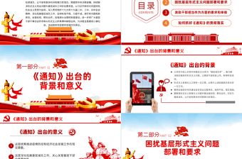 2025精美时尚原创党建为基层减负解决形式主义突出问题PPT免费下载