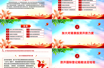 2025简洁大气《关于推进自由贸易试验区贸易投资便利化改革创新的若干措施》PPT课件免费下载