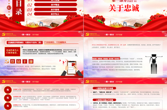 漫谈如何做一名合格的党员干部PPT党员干部专题党建微党课课件免费下载