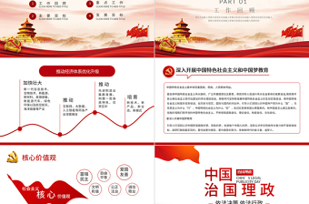 2025红色党政风基层党支部工作述职报告PPT党支部工作总结汇报述职报告专题党课课件模板免费下载