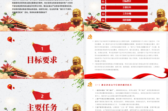 2025红色大气三个表率一个模范PPT红色简洁关于开展践行三个表率创建模范机关活动实施方案党课课件免费下载