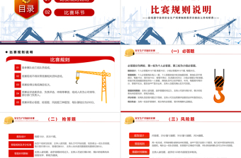 2025安全生产月知识竞赛PPT红色简约风安全生产月知识竞赛专题课件模板免费下载