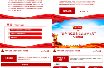 2025优质积极参与青马工程”PPT党政风争当社会主义接班人专题课件模板免费下载