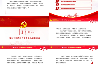 2025红色庄严时刻保持担当奋进的姿态PPT红色党政风喜迎党的二十大主题党日专题党课课件模板免费下载