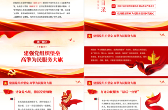 2025红色党政风党建引领强化医德医风建设发挥特色优势提升中医药服务水平PPT专题课件模板免费下载