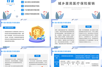 2025免费医院医保政策培训PPT蓝色卡通风医院基本医疗保险政策培训课件模板免费下载