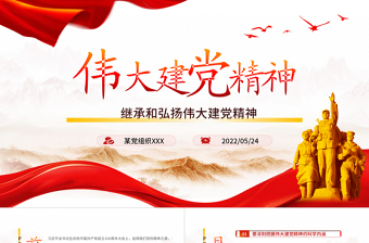 2025精美简洁继承和弘扬伟大建党精神PPT团课团支部团委大学共青团团员培训专题课件模板免费下载