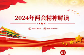 2024两会ppt免费下载