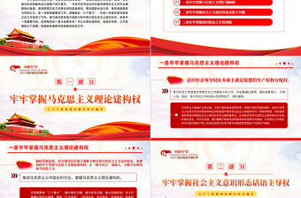 2025红色光效从三个层面推动意识形态建设PPT大气简洁着力建设具有强大凝聚力和引领力的社会主义意识形态党课免费下载