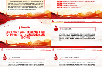 简洁支部党建工作计划汇报PPT模板免费下载
