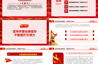 2025大气简洁精美党建特色PPT城市社区基层党组织建设之党建经验交流特色做法模板免费下载