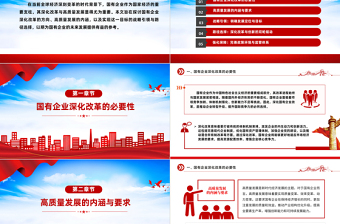 2025年国有企业深化改革与高质量发展的战略引领与路径选择PPT免费下载