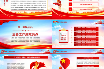 2025党组织书记抓党建工作述职报告PPT基层党政机关单位党建工作述职报告专题党课课件模板免费下载