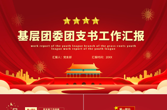 团委年终工作总结ppt