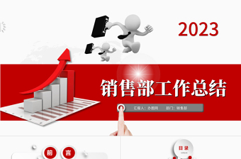 2025销售部工作汇报工作总结年终总结述职报告新年工作计划PPT模板免费下载