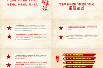 2025优质作风建设永远在路上党政PPT模板免费下载