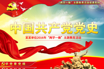 2025大气简洁中国共产党党史课件免费下载