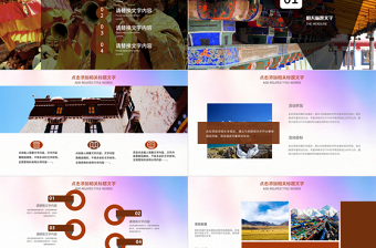 2025优质美丽西藏旅游风光西藏文化PPT免费下载
