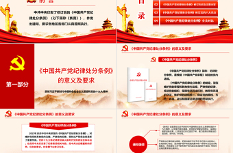 2025精美年中国共产党纪律处分条例 动画  2PPT免费下载