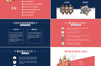 2025简约大气会议座次礼仪培训商务礼仪PPT免费下载
