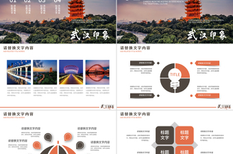 2025优秀武汉特色旅游景黄鹤楼PPT免费下载