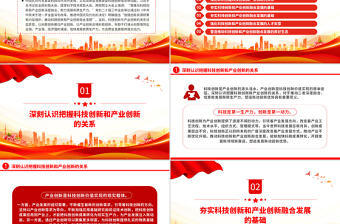 2025简洁大气科技创新和产业创新要融合发展PPT简洁风助力发展新质生产力课件免费下载
