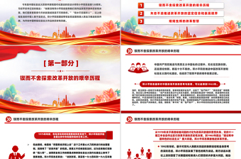 2025纪念邓小平同志诞辰120周年PPT邓小平同志与改革开放党课免费下载