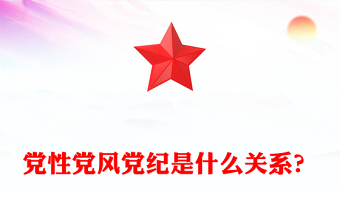 2025优质党性党风党纪是什么关系讲稿免费下载