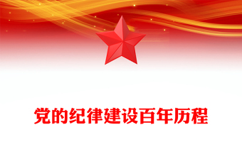 2025精品党的纪律建设百年历程党纪学习教育微党课讲稿免费下载