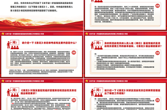 2025优质流动党员管理PPT《关于进一步加强和改进流动党员管理工作的意见》问答课件免费下载