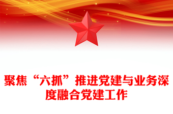 2025精品聚焦“六抓”推进党建与业务深度融合党建工作免费下载