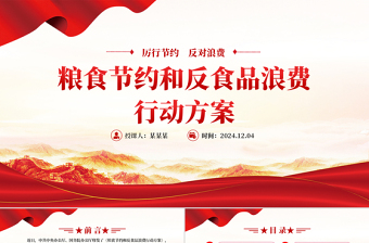 2025节约粮食党课ppt免费下载