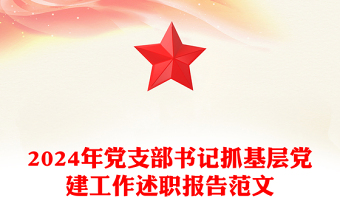 2025精选党支部书记抓基层党建工作述职报告范文模板免费下载