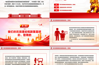 2025免费全面贯彻新时代党的民族理论和民族政策PPT微党课免费下载